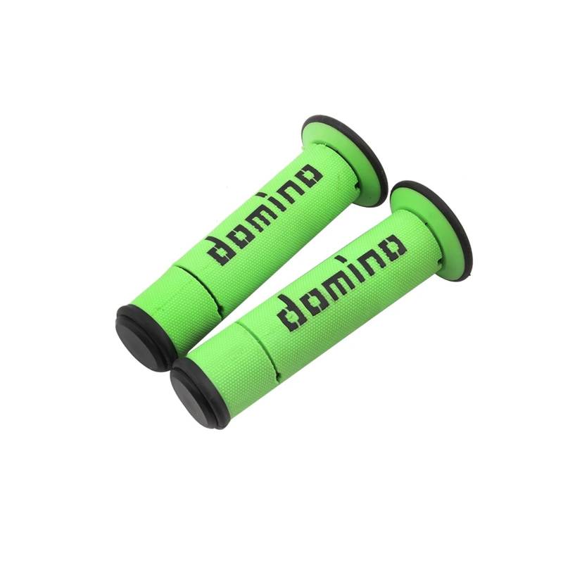 Handle Grip Motorcycle Handlebar Grip Dirt Pit Bike Motocross 7/8" Rubber Gel Hand Grips Brake Hands(Green) von ZHTAISU