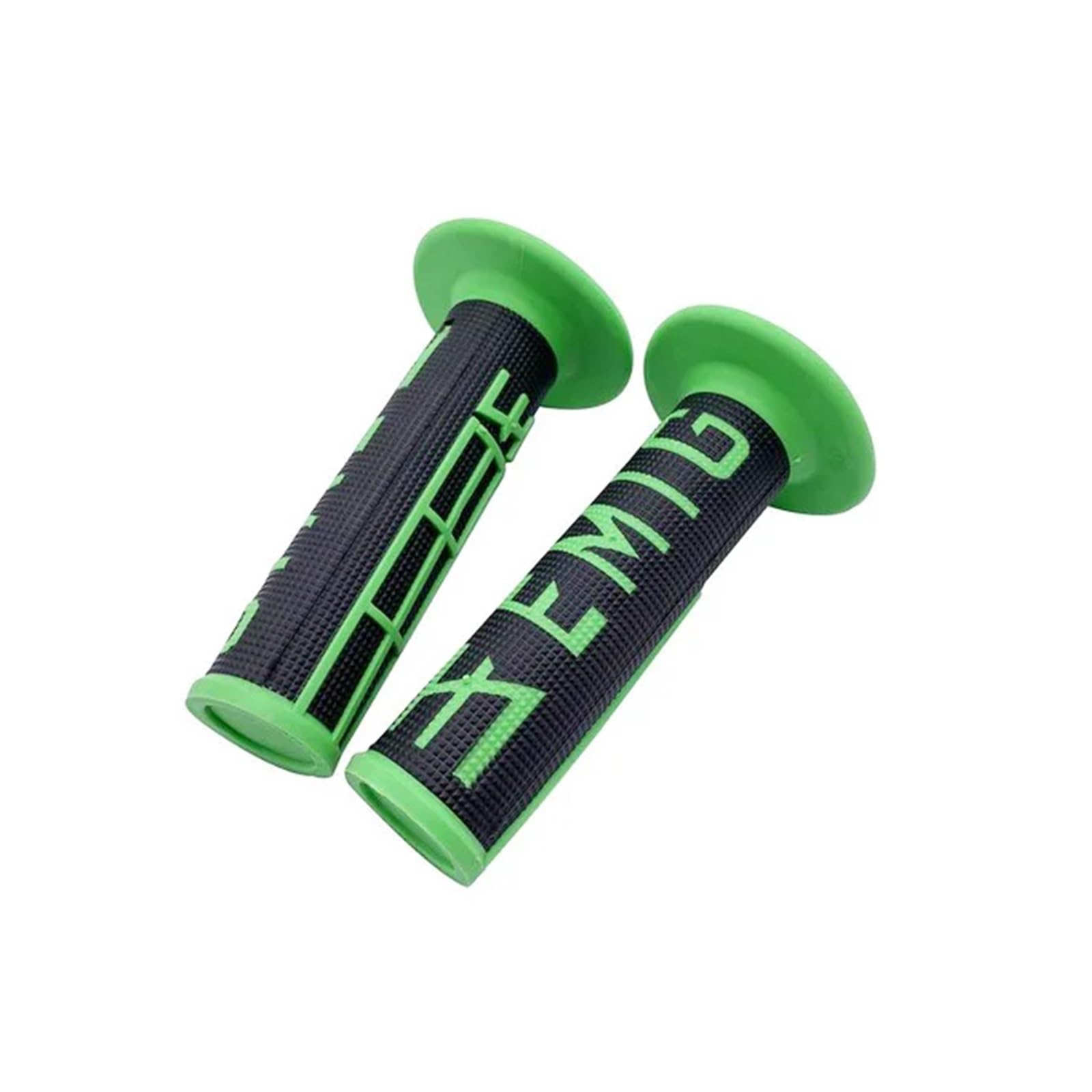 Motocross-Zubehör Motorradgriffe Enduro Cross-Griffmanschetten Pitbike-Griff for Gel GP MX 9-Farben-Gummi-Lenkerschutz(Black Green) von ZHTAISU