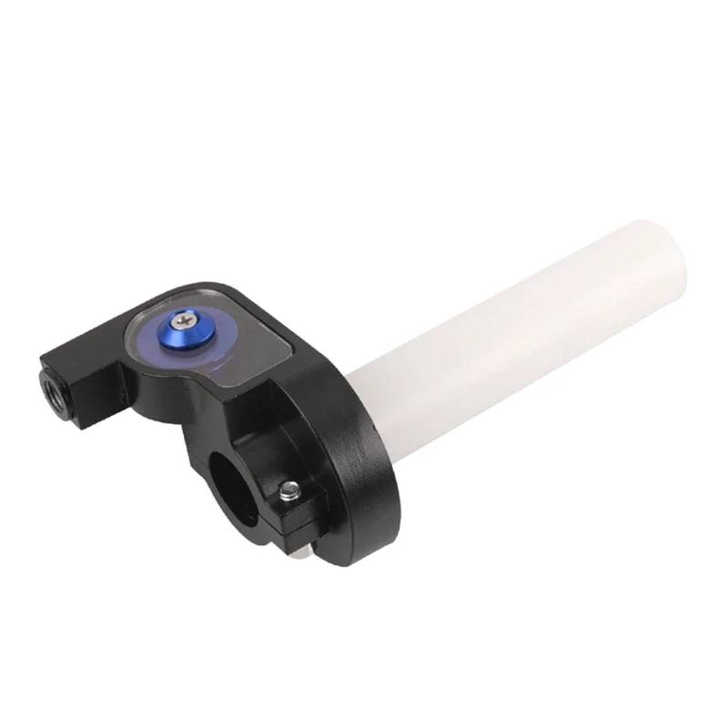 Motorcycle Dirt Bike 22mm Quick Twist Gas Throttle Settle Grips Handle Grips Throttle Cable(Throttle Lever Blue) von ZHTAISU