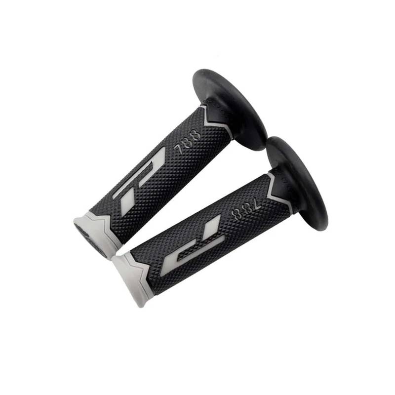 Motorcycle Handles Mashroom Grips Quick Draw Handlebars Pitbike MX Grip Rubber Twist Gel GP Motocross Universal Accessories(Gray) von ZHTAISU