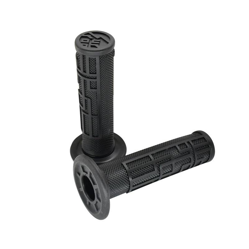 Motorrad Gummi Lenker Hand Grip Brems Griff for SXS Licht Bee Off-Road Dirt Bike(Black Grip Glue) von ZHTAISU
