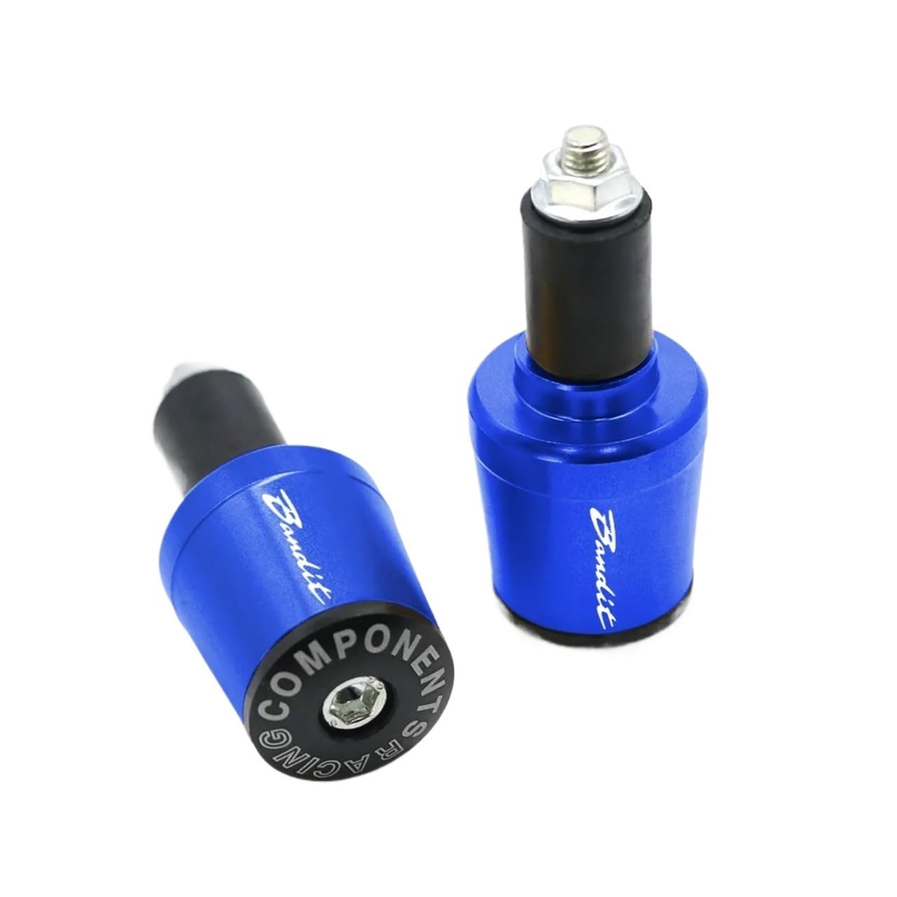 for GSF 250 600 600S 650 650S 650N 1200 1250 650S Motorcycle 7/8" 22MM Handlebar Grips Handle Bar Grip End Cap Plug(2) von ZHTAISU
