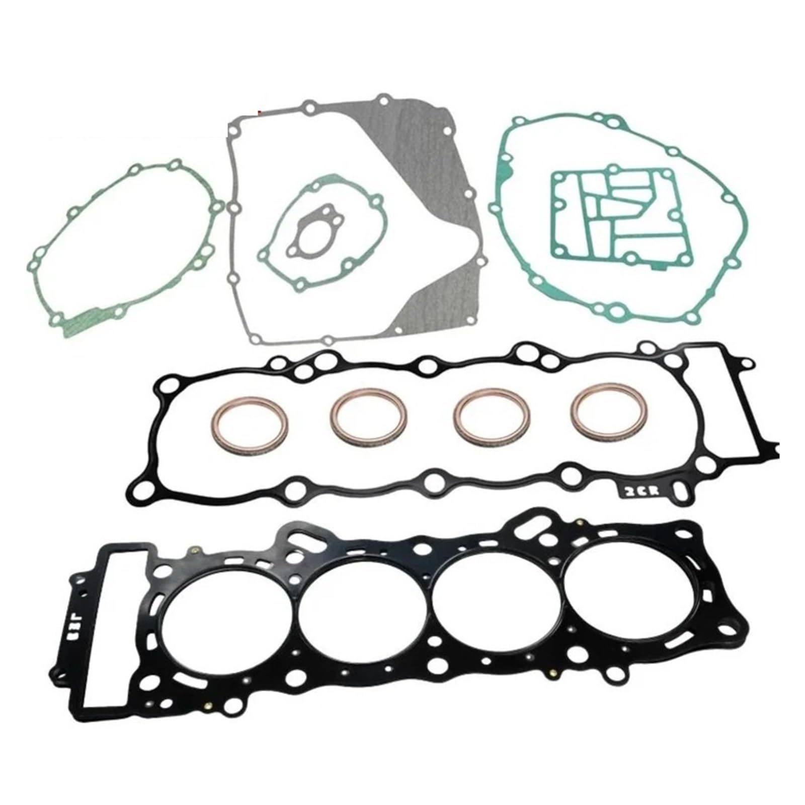 Motorrad Zylinder Kurbelgehäuse Ölpumpe Abdeckungen Dichtung Kits for R1 YZFR1 2015-2019 MT10 MT-10 2016-2024 FZ10 2017 Motorrad Zylinder Kurbelgehäuse Ölpumpe Abdeckungen Dichtung Kits for R1 YZFR1 2015-2019 MT10 MT-10 2016-2024 FZ10 2017 von ZHUOHANG