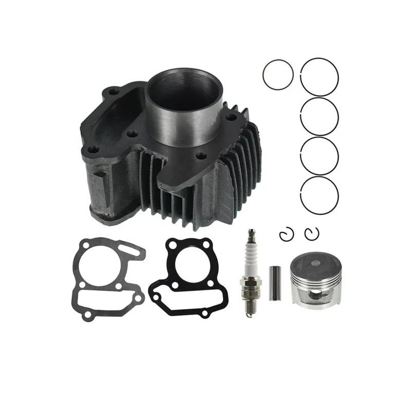 Zylinder Überholung Rebuild Dichtung Kolben Kit for Moto 4 Badger Raptor Grizzly 80 YFM80 22K-11311-02-00 85-08 47mm ATV von ZHUOHANG