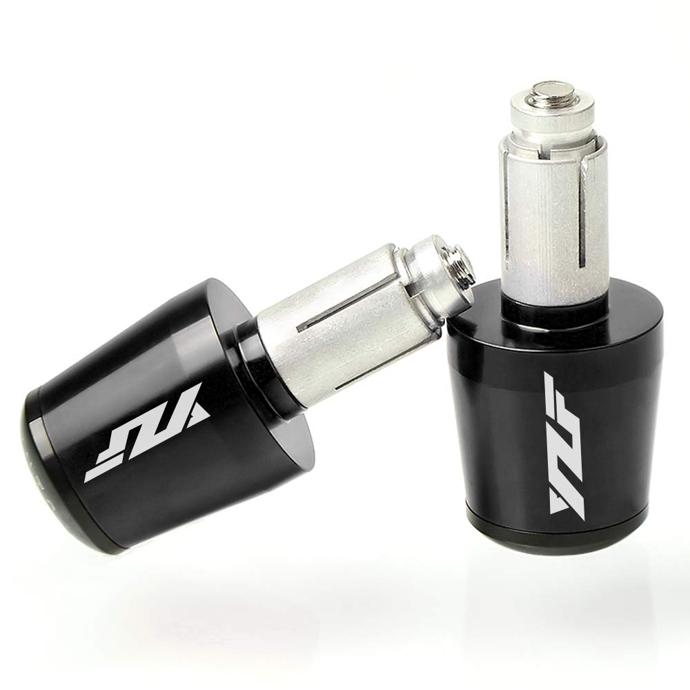 22mm 7/8'' Motorrad Lenkergriffe Endkappen Aluminium für YZF R1 R3 R6 R6S R25 R125 600R Schwarz 22mm 7/8'' Motorrad Lenkergriffe Endkappen Aluminium für YZF R1 R3 R6 R6S R25 R125 600R Schwarz von ZHUOWU