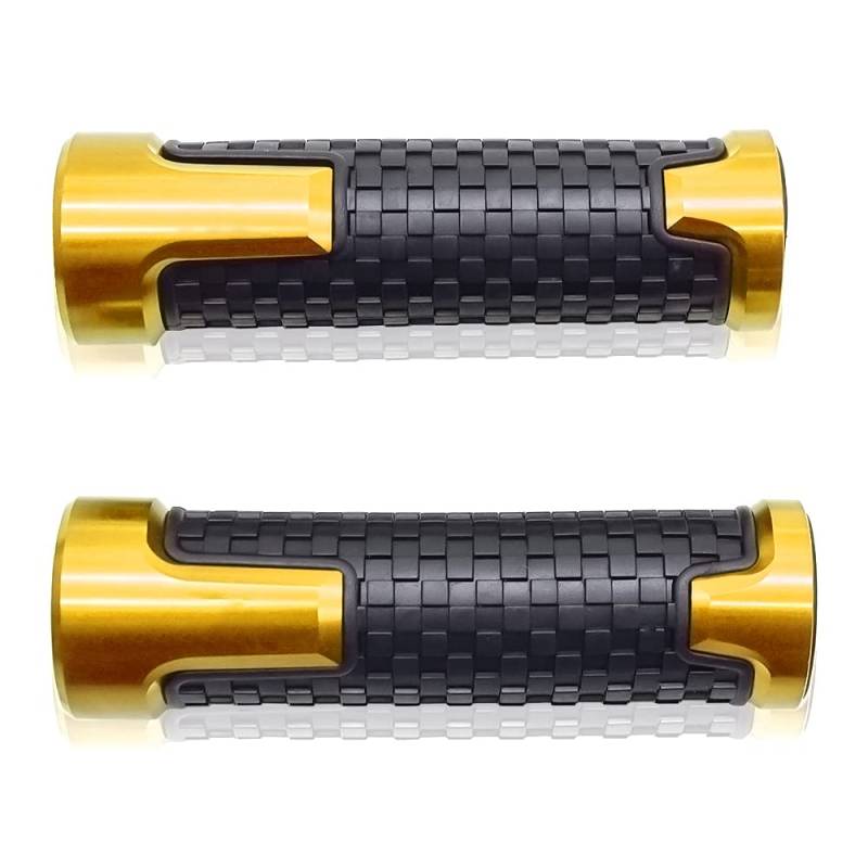 22mm 7/8'' Motorrad Lenkergriffe Griff Griffgummis Für GSF 250 400 600 650 1200 1250 1250S Bandit Gold von ZHUOWU