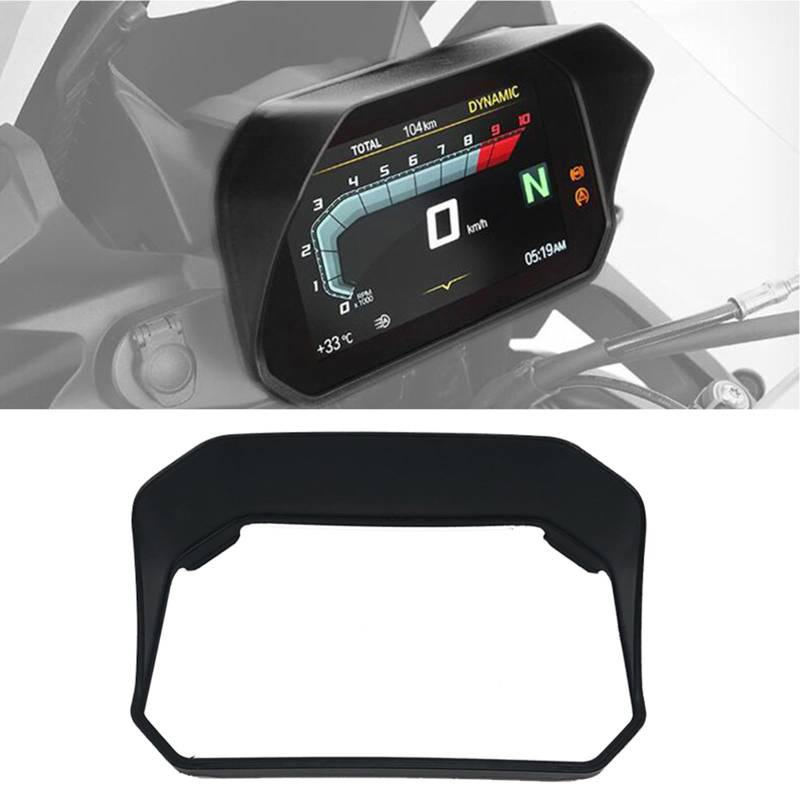 Armaturenbrett Blendschutz Motorrad Instrumentenrahmenabdeckung Für C400X F750GS F850GS 2018-2020 F900R F900XR R1200GS LC R1200GS LC ADV R1250GS R1250R R1250RS S1000RR F850GS ADV von ZHUOWU