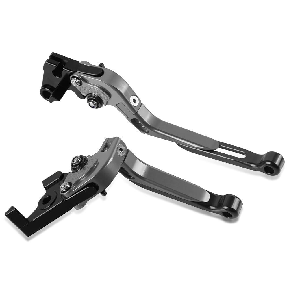 CNC Bremshebel Kupplungshebel Klappbar Ausziehbar Kupplung Bremshebel-Set Für GTS 300 250 125 S125 S150 Grantuiismo 125 200 Grau CNC Bremshebel Kupplungshebel Klappbar Ausziehbar Kupplung Bremshebel-Set Für GTS 300 250 125 S125 S150 Grantuiismo 125 200 Grau von ZHUOWU