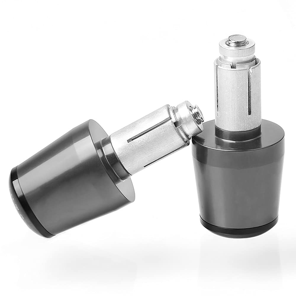 Motorrad Lenkergriffe Endkappen Aluminium für VFR 400 750 800 800X 800F Fi/W1 800VTEC 1200F 1200X Crosstourer Grau Motorrad Lenkergriffe Endkappen Aluminium für VFR 400 750 800 800X 800F Fi/W1 800VTEC 1200F 1200X Crosstourer Grau von ZHUOWU