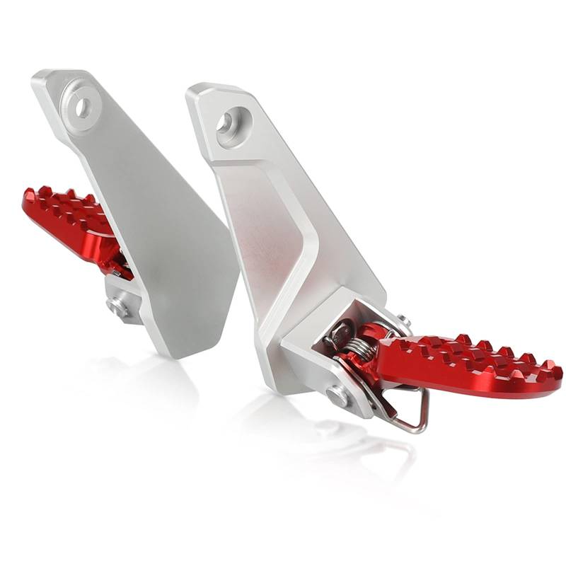 Motorrad X-ADV 750 Fußrasten Sozius Relocation Kickstand Hintere fußstütze für X-ADV 750 X ADV 750 2021 2022 2023 2024 2025 Rot von ZHUOWU