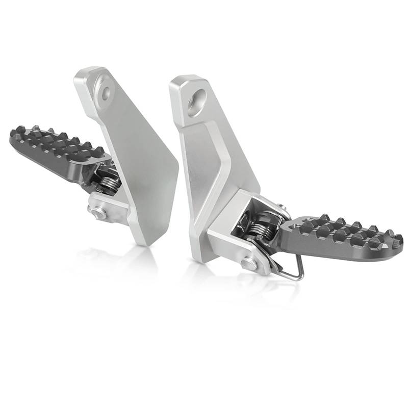 Motorrad X-ADV 750 Fußrasten Sozius Fussrasten Relocation Kickstand Hintere fußstütze für X-ADV 750 X ADV 750 2021 2022 2023 2024 2025 Grau von ZHUOWU