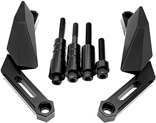 ZHUOWU Motorrad-Sturzschutz Sturzpads Crashpads Rahmen Sliders für MT09 2013-2020 MT-09 Tracer 2014-2020 Tracer 900 GT 2018-2020 XSR900 2015-2020 XSR900 2017-2020 Schwarz von ZHUOWU