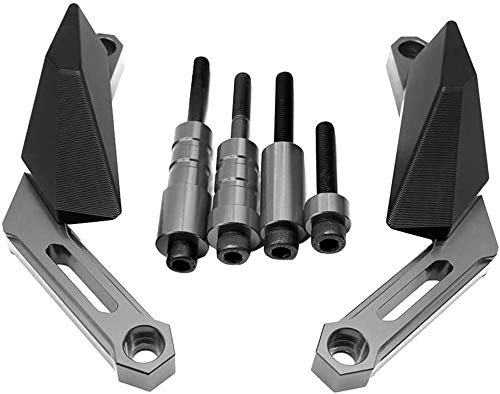 Motorräder Sturzschutz Sturzpads Crashpads Frame Sliders für MT09 2013-2020 MT-09 Tracer 2014-2020 Tracer 900 GT 2018-2020 XSR900 2015-2020 XSR900 Abarth 2017-2020 Grau von ZHUOWU