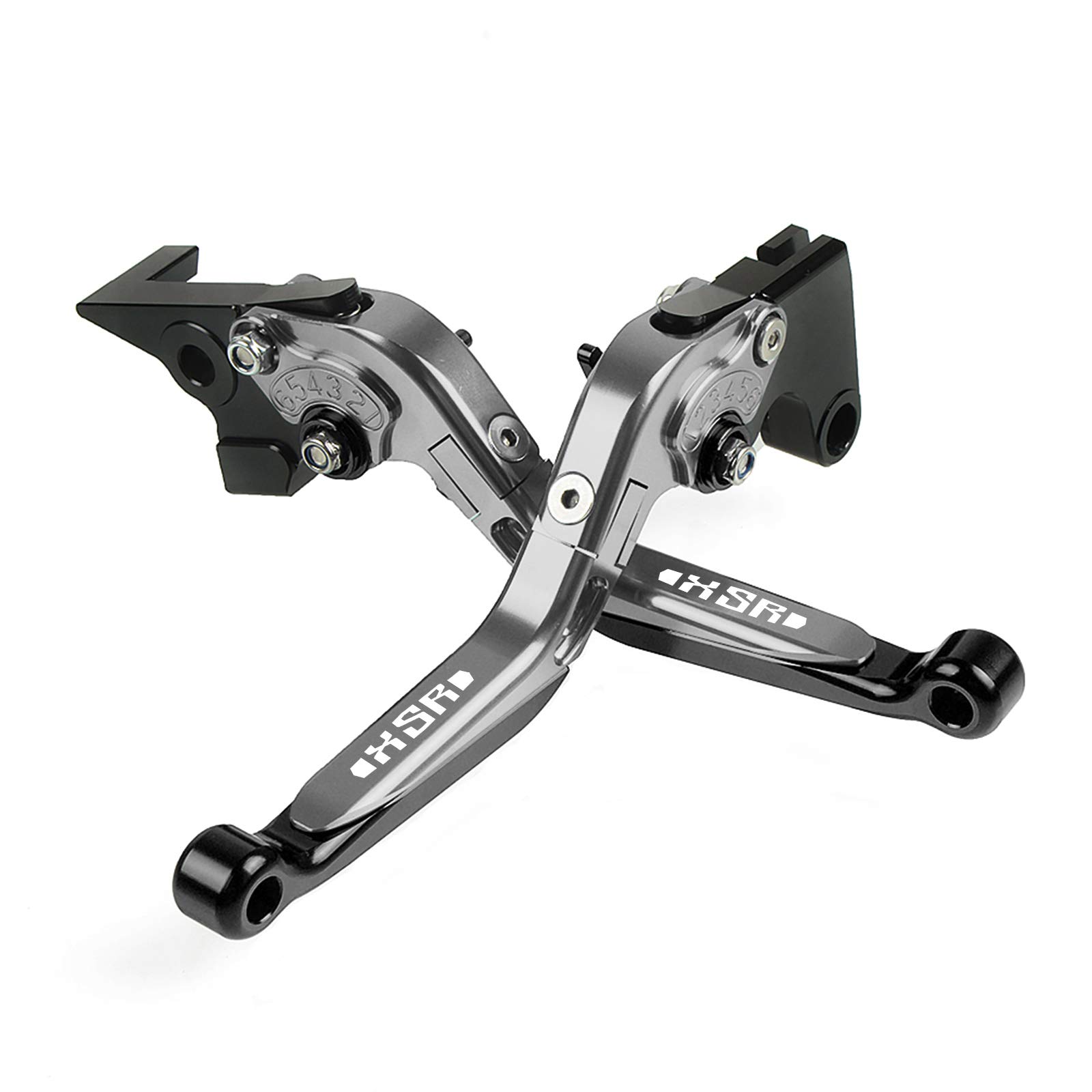 ZHUOWU XSR 700 XSR 900 CNC Bremshebel Kupplungshebel Klappbar Ausziehbar Kupplung Bremshebel-Set Für XSR700 XSR900 ABS 2016-2020 Grau+Schwarz ZHUOWU XSR 700 XSR 900 CNC Bremshebel Kupplungshebel Klappbar Ausziehbar Kupplung Bremshebel-Set Für XSR700 XSR900 ABS 2016-2020 Grau+Schwarz von ZHUOWU
