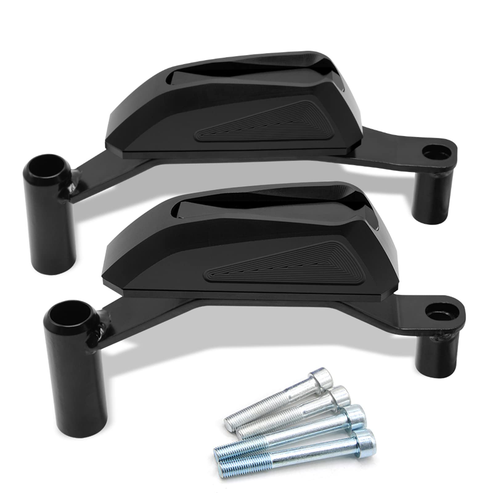 Z900 Motorräder Sturzschutz Sturzpads Crashpads Frame Sliders für Z900 2016 2017 2018 (Schwarz) von ZHUOWU