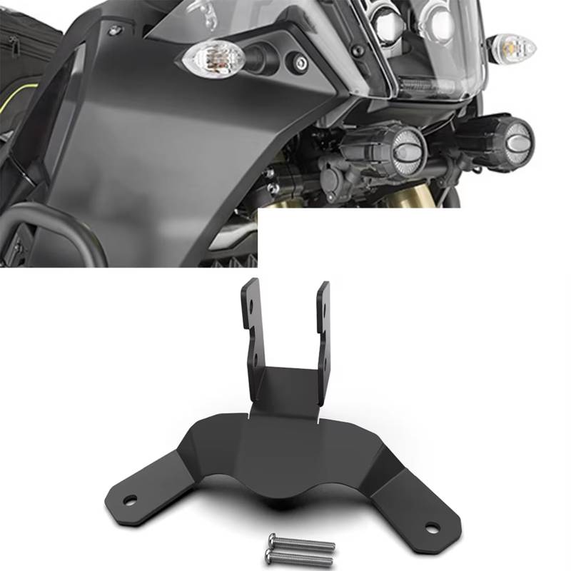 ZHUOWU TENERE700 Nebelscheinwerfer Halterung für Tenere 700 2019-2024 / Rally Edition/World Raid/XTZ700 Schwarz von ZHUOWU