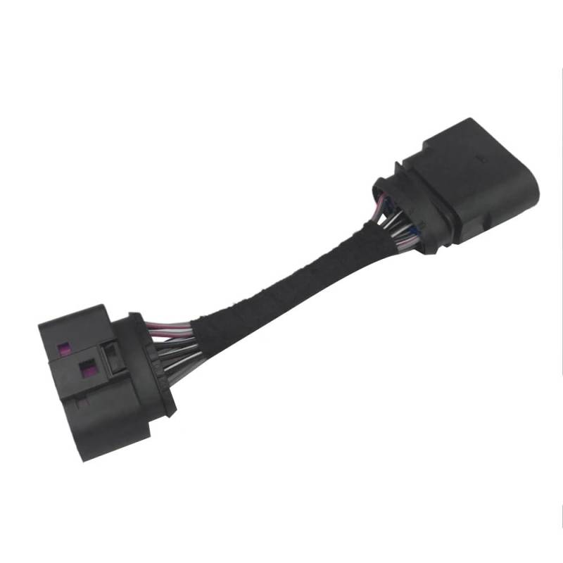 ZHjLut 1J0973737 1J0973835 Kompatibel Mit Skoda Für O&ctavia Für Superb Für Fabia 14-poliges 9-poliges Xenon-Scheinwerferanschluss-Adapterkabel von ZHjLut
