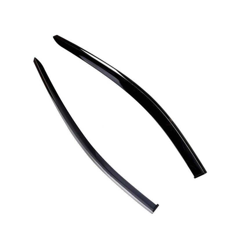 ZHjLut Autofenster Windabweiser Kompatibel mit Smart für 451 Fortwo 2008 2009 2010 2011–2014, Auto-Seitenfenster, Windabweiser, Regenschutz, Türvisier, Lüftungsschirme von WGMMFAVV(売店)