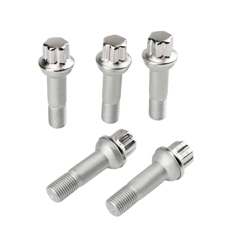 ZHjLut Autoradschrauben Kompatibel mit Benz für C180 2013 2014 für C180 2013 2014 2015 Radmuttern 0009905407 A0009905407 von ZHjLut