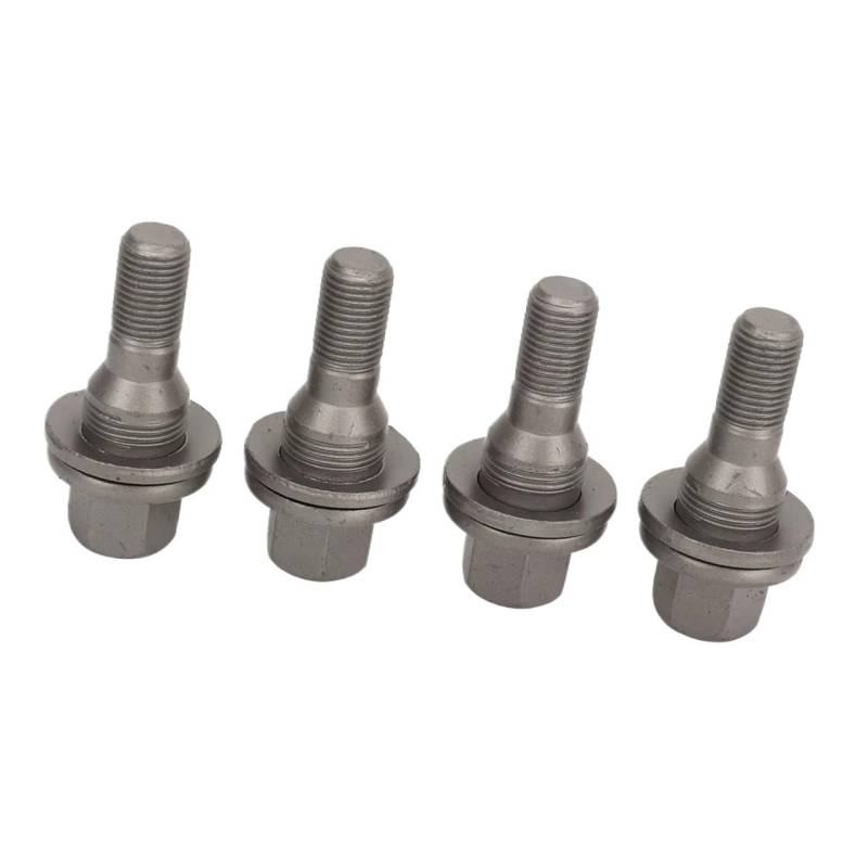 ZHjLut Autoradschrauben Kompatibel mit Citroen für Berlingo 2008+ für C2 2003+ Auto 17mm Sechskant-Radschrauben Reifenmuttern Bolzen 540567 3549817 von ZHjLut