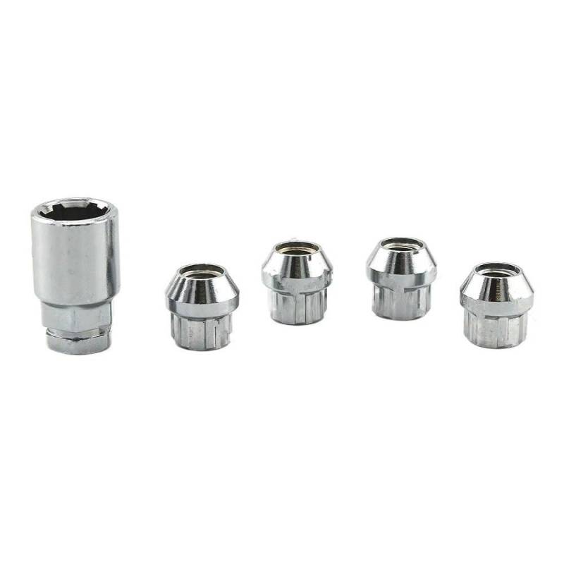 ZHjLut Autoradschrauben Kompatibel mit Mazda M12x1.5 M12X1.25 Auto-Radsicherungsmuttern Sicherungsmuttern(M12x1.5) von ZHjLut