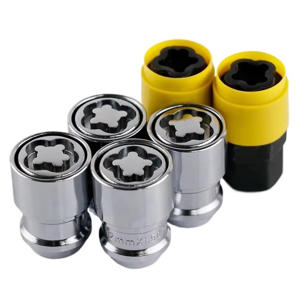 ZHjLut Autoradschrauben Kompatibel mit Mitsubishi-Muttern + 2 Schlüsseln. 36 mm Sicherheits-Radschloss-Radmuttern aus Stahl. Sicherungsmutter ZHjLut Autoradschrauben Kompatibel mit Mitsubishi-Muttern + 2 Schlüsseln. 36 mm Sicherheits-Radschloss-Radmuttern aus Stahl. Sicherungsmutter von ZHjLut