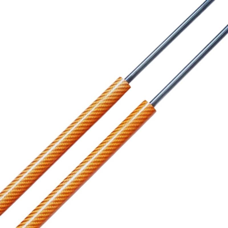 ZHjLut Kompatibel Mit Daewoo Für Winstorm C100 C140 SUV 2006–2011 485 Mm Heckklappen-Kofferraum-Hebeunterstützung Absorber-Gasfedern Kofferraumstreben(Orange Carbon Fiber) von ZHjLut