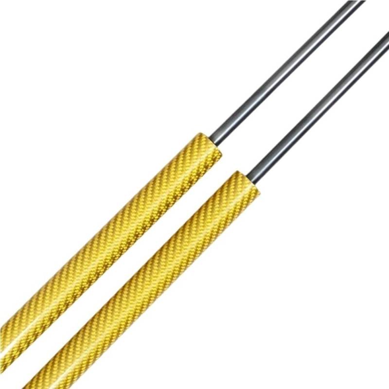 ZHjLut Kompatibel Mit Ford Für Explorer Sport Utility 2006–2010 19,25 Zoll Hubstützen Stoßdämpfer Gasfedern Dämpfer Heckfensterstreben(Yellow Carbon Fiber) von ZHjLut