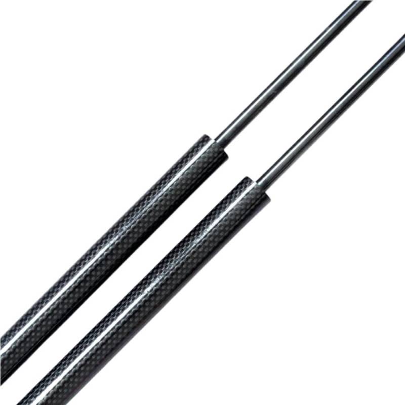 ZHjLut Kompatibel Mit Kia Für Sportage 3. SL 5-Türer SUV 2010–2015 Hebestützen Gasfeder Heckklappe Kofferraum-Stoßdämpfer Stützstreben(Black Carbon Fiber) von ZHjLut