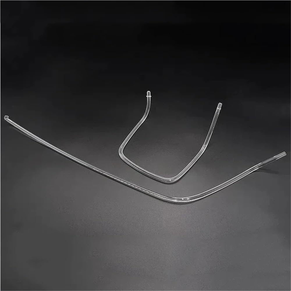 ZHjLut Kompatibel mit VW für Touareg 2016 2017 2018 Acrylröhre Lichtleiterstreifen Licht DRL Streifen Scheinwerfer DRL Röhre Scheinwerfer Zubehör Autoteile(2pcs for Right Light) von ZHjLut