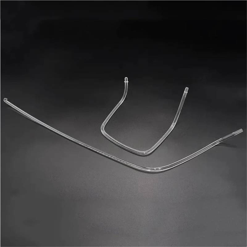 ZHjLut Kompatibel mit VW für Touareg 2016 2017 2018 Acrylröhre Lichtleiterstreifen Licht DRL Streifen Scheinwerfer DRL Röhre Scheinwerfer Zubehör Autoteile(2pcs for Right Light) von ZHjLut