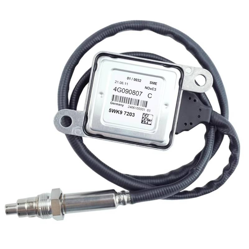 ZHjLut NOx Sensor Kompatibel mit A6 A7 3.0 TDI 2012 2013 2014 2015 2016 4G0907807C 5WK97203 NOX-Sensor von ZHjLut