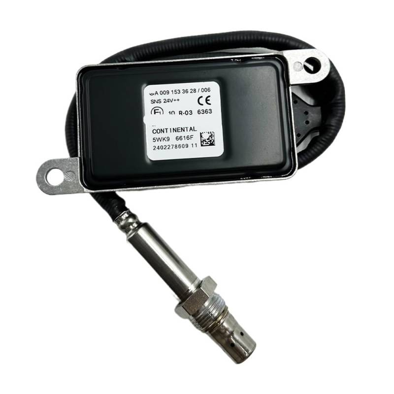 ZHjLut NOx Sensor Kompatibel mit Benz für Actros für Atego Truck A0091533628 5WK96616F 5WK96616D 5WK96616E Stickstoffoxid-Nox-Sensor von ZHjLut