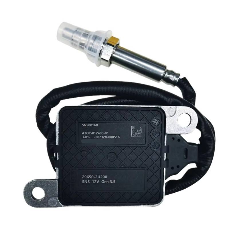 ZHjLut NOx Sensor Kompatibel mit KIA für Sportage 1.6 D4FE 2017 29650-2U200 SNS0817B 296502U200 29640-2FRD0 Lambda-NOX-Sensorsonde von ZHjLut