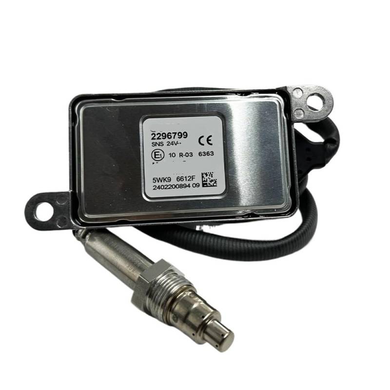 ZHjLut NOx Sensor Kompatibel mit Scania für Truck 2296799 5WK96612F 5WK96612D 2020691 1872080 2247379 Sauerstoffsensor NOX-Sensor von ZHjLut