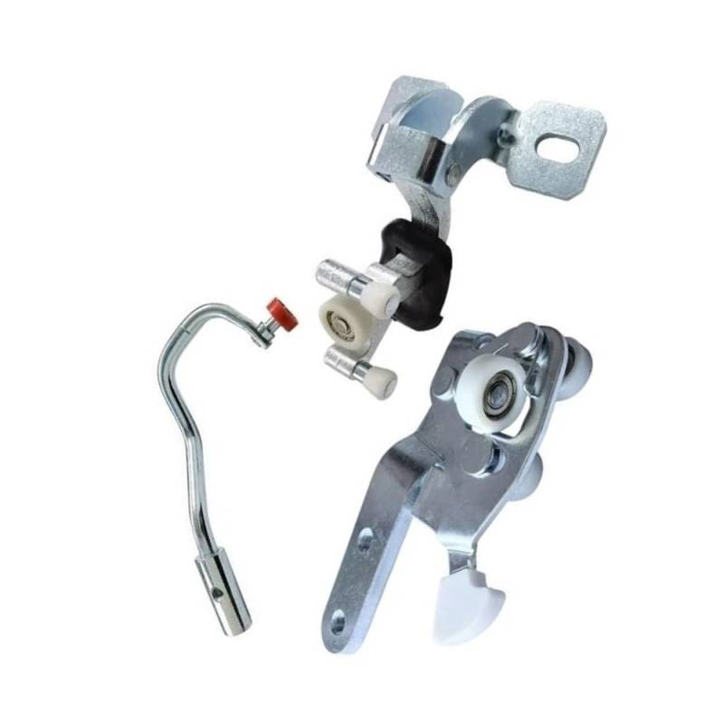 ZHjLut Schiebetür Rolle Kompatibel mit Citroen für Jumper 2002-2006 Schiebetürrollenführung Oben Mitte unten 1334552080 1336735080 von ZHjLut