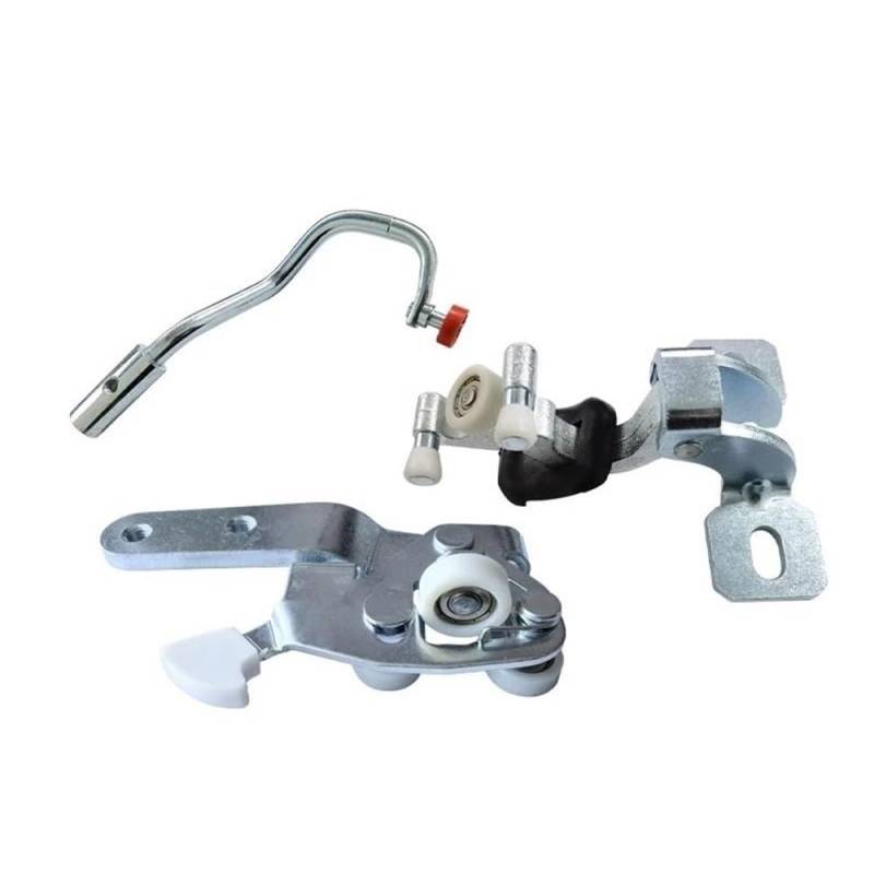 ZHjLut Schiebetür Rolle Kompatibel mit FIAT für Ducato 2002-2006 Schiebetür Rollenführung Oben Mitte unten 1334552080 1336735080 von ZHjLut