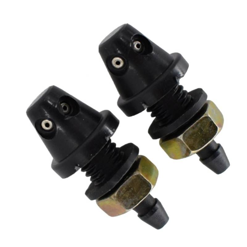 ZHjLut Wischwasserdüse​ Universal Auto Frontscheibe Scheibenwaschdüsen Wischer Jet Windschutzscheibe Sprayer Sprinkler Kits Washer Outlet Auto DIY Kits von ZHjLut