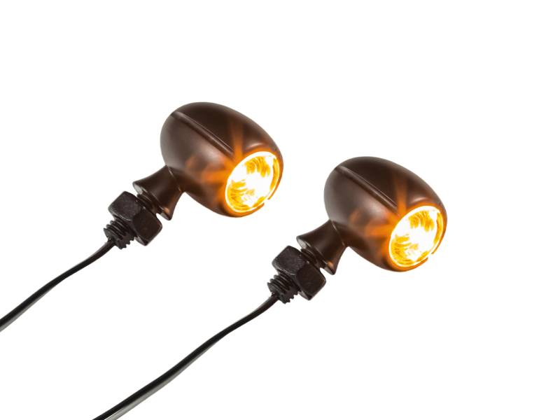 Universal Motorrad Mini SMD-Blinker getönt M6 E-geprüft von ZIEGER