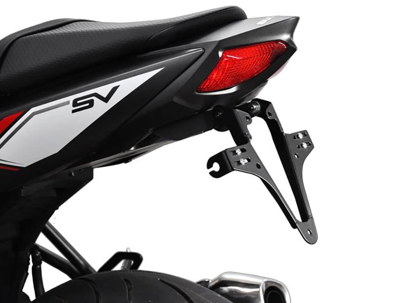 ZIEGER Basic Kennzeichenhalter Kennzeichenhträger Heckumbau kompatibel mit: Suzuki SV 650 von ZIEGER