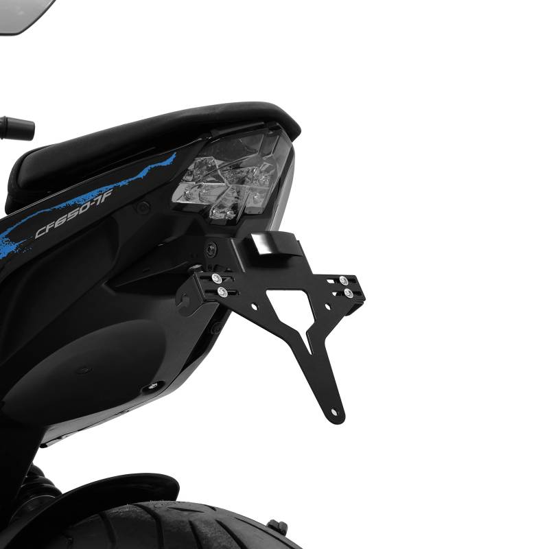 ZIEGER Kennzeichenhalter Kennzeichenhträger Heckumbau kompatibel mit: CFMOTO 650 NK von ZIEGER