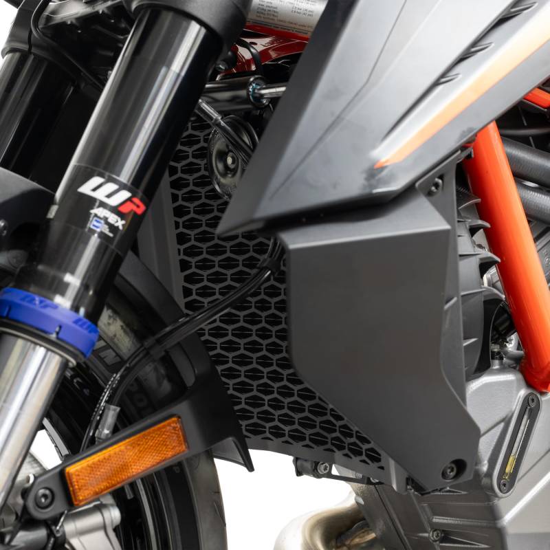 ZIEGER Pro Kühlerabdeckung kompatibel mit: KTM 1390 Super Duke schwarz von ZIEGER