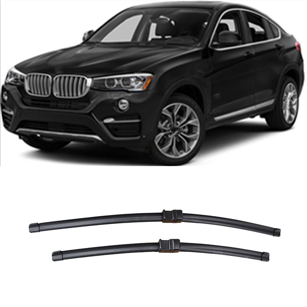 26"+20" Auto Scheibenwischer Vorne, für BMW X4 F26 2014-2018 Set Wischer Wischblätter Vorne Frontscheibe Scheibenwischer Auto Accessoire von ZILOOK