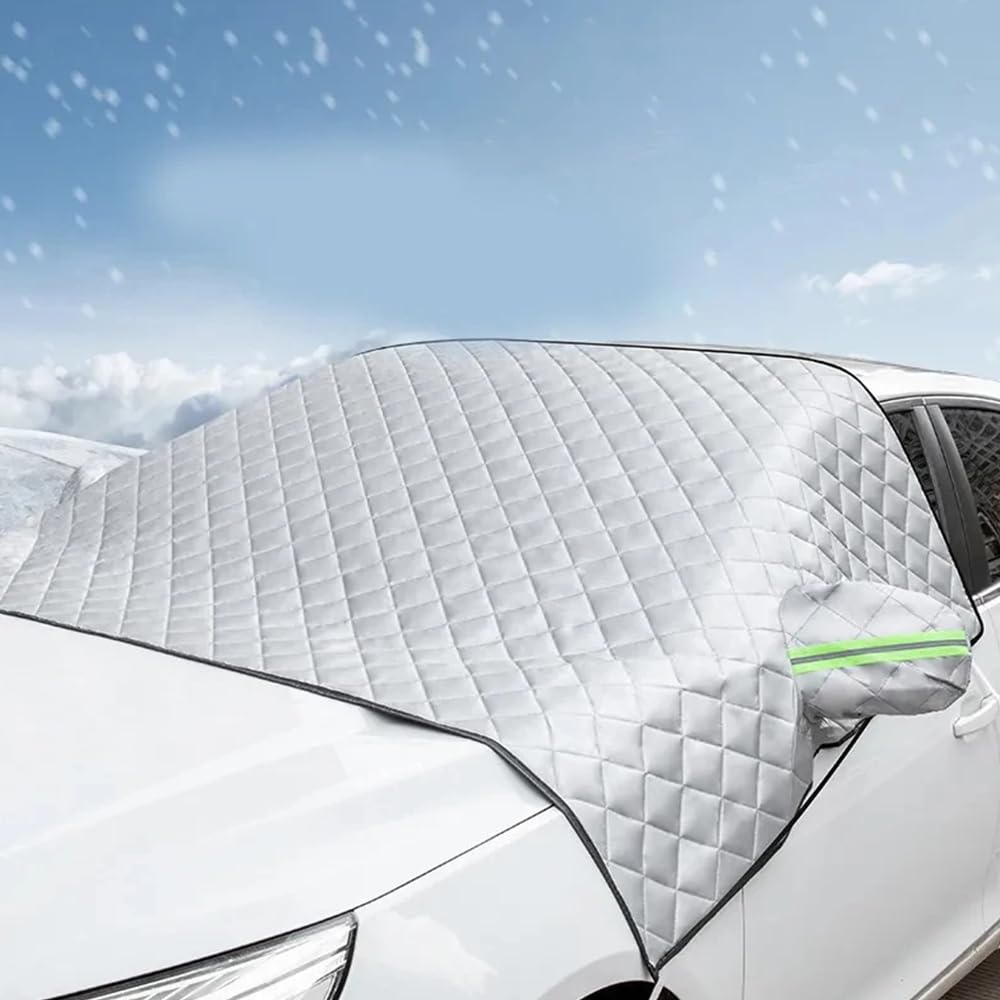 Frontscheibenabdeckung, für Citroen Grand C4 Picasso 2013-2023 Windschutzscheibenabdeckung Schneeschutz Sonnenschutz Autoscheibenabdeckung Accessoires,245 * 145 von ZILOOK
