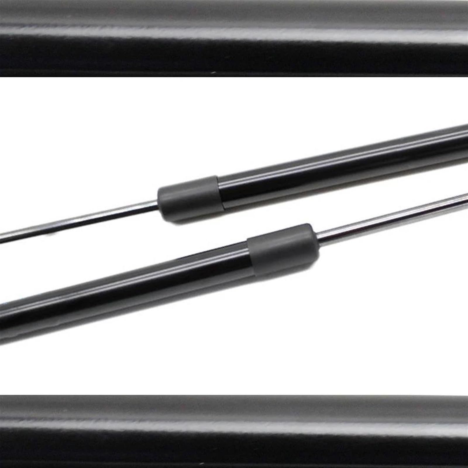 Motorhaubendämpfer Für Opel Für Corsa C X01 2000-2012 Für Vita Für Holden Für Barina Vordere Motorhaube Modifizieren Sie Gasdruckfedern Motorhaubenlifte (Color : Normal Black) von ZIMNO