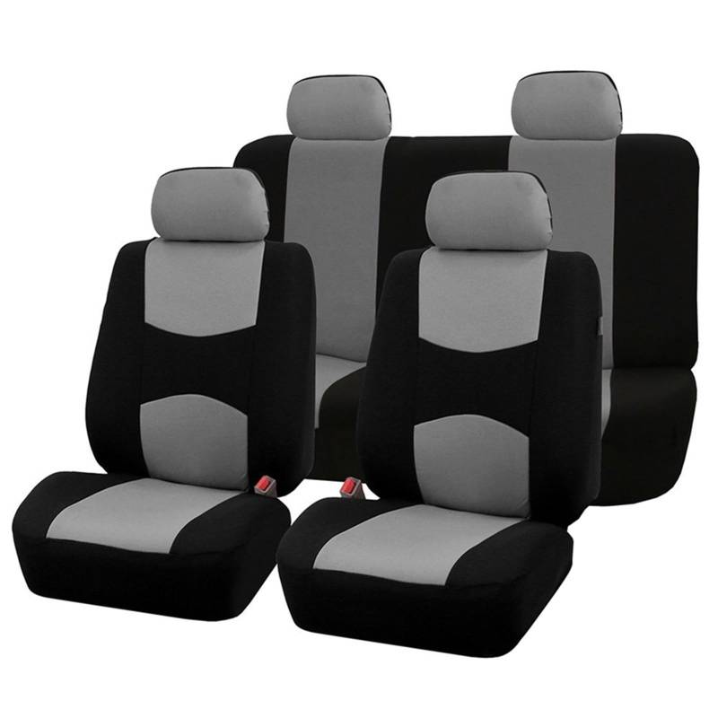 ZINXY Sitzbezüge Autositzbezug Autositzbezüge Zubehör Für VW Für Touran 2014 2015 2017 18 19 2021 22 Für Transporter T3 T4 T5 T6 Für T-ROC Für Vento Sitzbezüge Auto (Farbe : Grey) von ZINXY