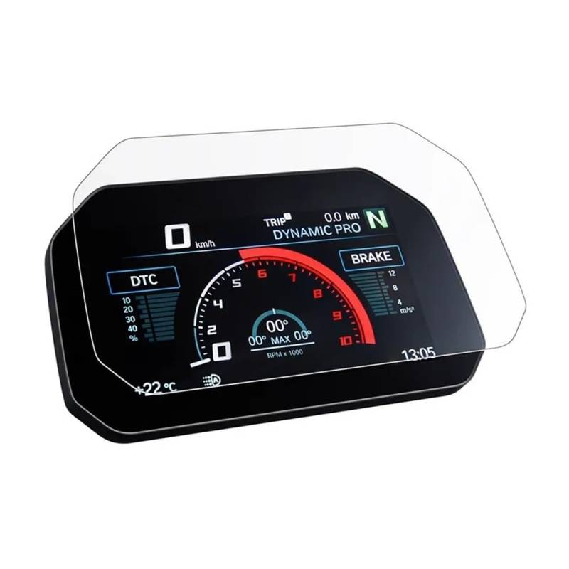 ZIPLJIEXCN Instrumententafel Membran Motorrad Für B&M&W R1200GS R1200 GS LC R1250GS ADV R1250 R 1200 1250 R RS Abenteuer Instrument Schutz Film Dashboard Screen Protector von ZIPLJIEXCN