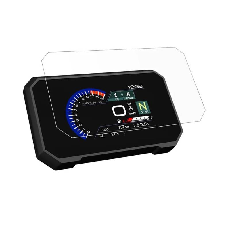 ZIPLJIEXCN Instrumententafel Membran Motorrad Für Su&zuki GSX-8R Zubehör Dashboard Screen Protector Motorrad Instrument Schutz Film GSX 8R GSX8R Teile 2024 von ZIPLJIEXCN
