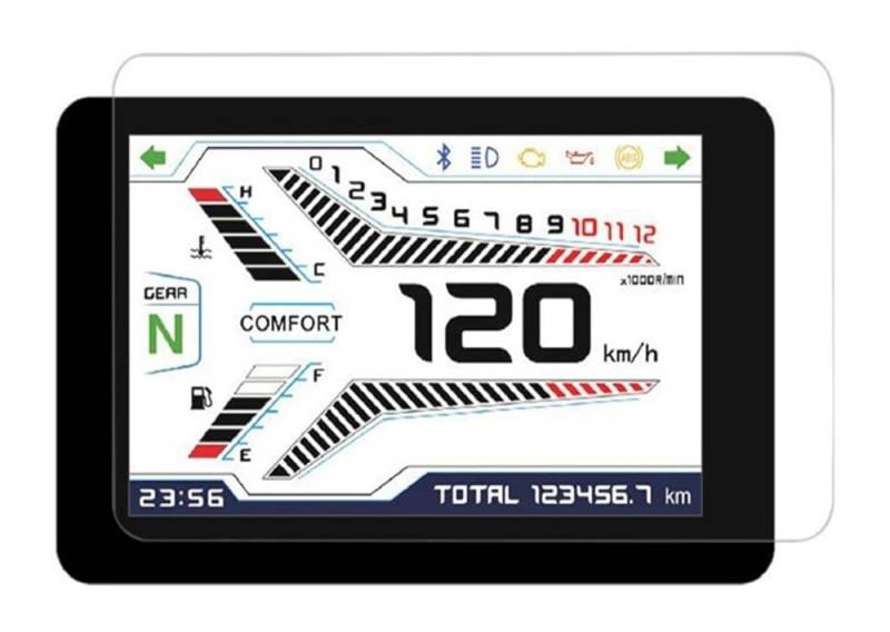 ZIPLJIEXCN Instrumententafel Membran Motorrad Material: Der Displayschutz Für Das Motorrad-Armaturenbrett Besteht Aus Wetterfestem Und Stark Versiegelndem Leistungsmaterial. von ZIPLJIEXCN