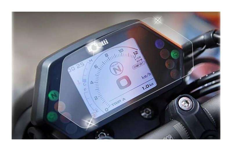 ZIPLJIEXCN Instrumententafel Membran Motorrad Motorrad Cluster Scratch Schutz Film Screen Protector Tacho Für Be&Nelli 502C 502 C BJ500-6A 2019 2020 Zubehör von ZIPLJIEXCN